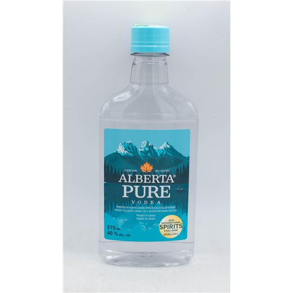 ALBERTA PURE VODKA 375ML 40% ABV