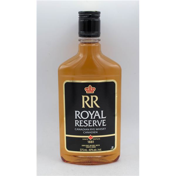 ROYAL RESERVE CANADIAN RYE WHISKY 375ML 40% ABV