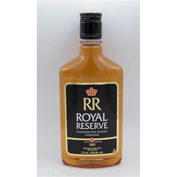 ROYAL RESERVE CANADIAN RYE WHISKY 375ML 40% ABV