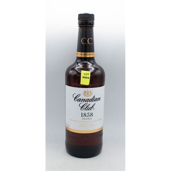 CANADIAN CLUB WHISKY 750ML 40% ABV