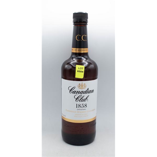 CANADIAN CLUB WHISKY 750ML 40% ABV