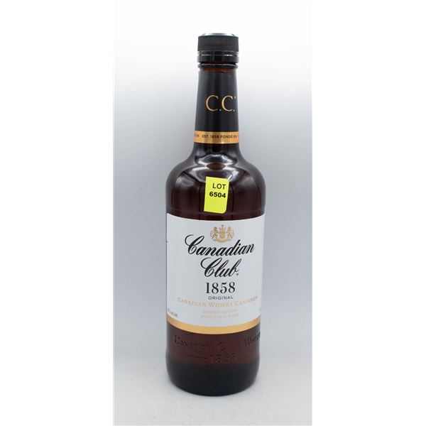 CANADIAN CLUB WHISKY 750ML 40% ABV
