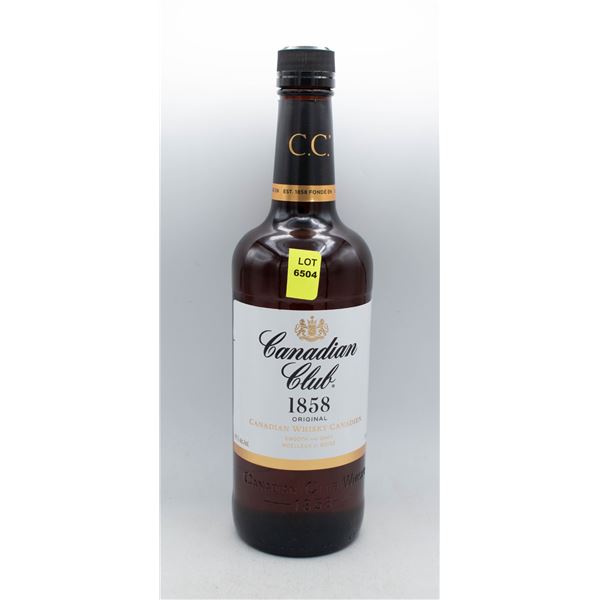 CANADIAN CLUB WHISKY 750ML 40% ABV