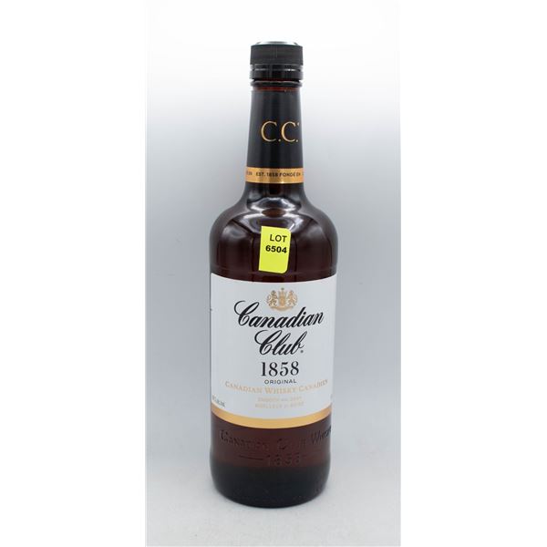 CANADIAN CLUB WHISKY 750ML 40% ABV