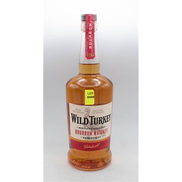 WILD TURKEY BOURBON WHISKEY 750ML 40.5%  ABV