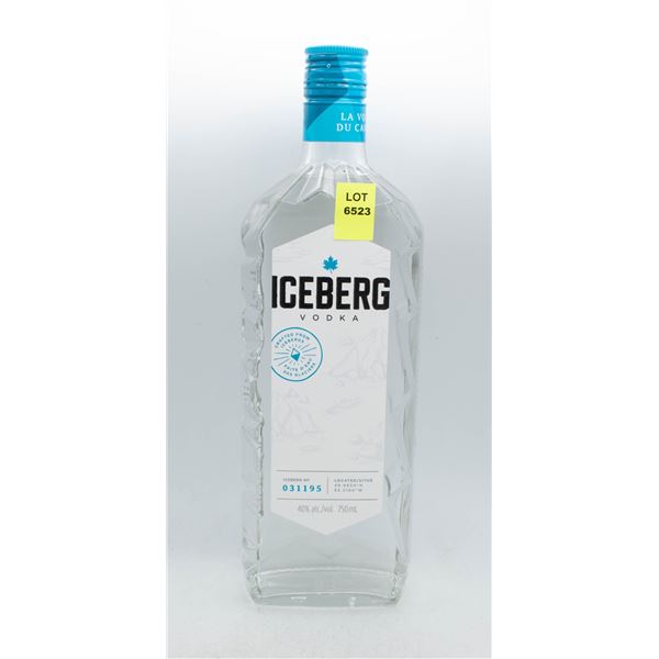 ICEBERG VODKA 750ML 40% ABV