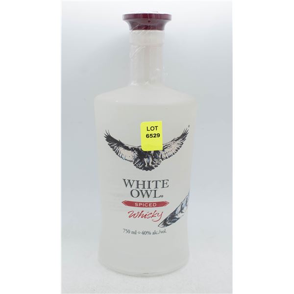 WHITE OWL SPICED WHISKY 750ML 40% ABV