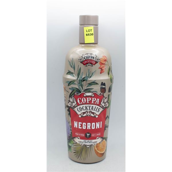 COPPA COCKTAILS READY TO DRINK NEGRONI 750ML 15%