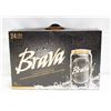 Image 1 : CASE OF 24 BRAVA BEERS 24 X 355ML 4.9% ABV