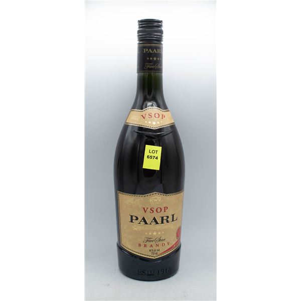 KWV PAARL VSOP BRANDY 750ML 40% ABV