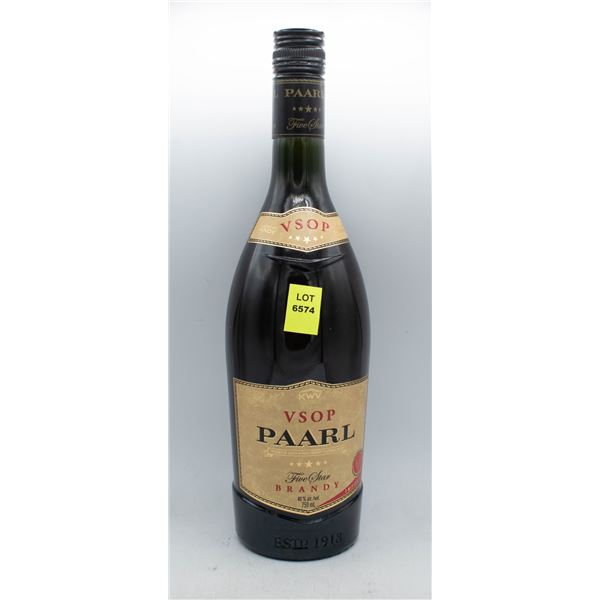 KWV PAARL VSOP BRANDY 750ML 40% ABV