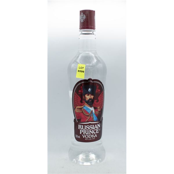 RUSSIAN PRINCE VODKA 750ML 40% ABV