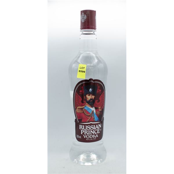 RUSSIAN PRINCE VODKA 750ML 40% ABV