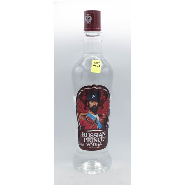 RUSSIAN PRINCE VODKA 750ML 40% ABV