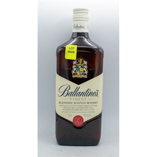 BALLANTINE'S BLENDED SCOTCH WHISKY 750ML 40% ABV