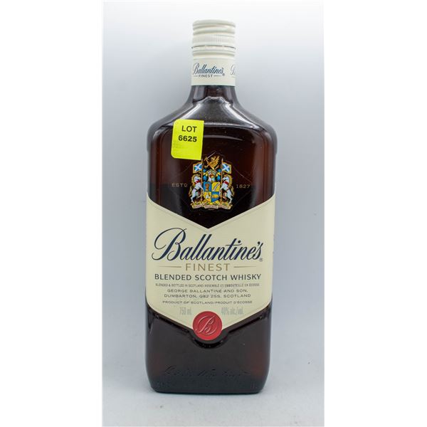 BALLANTINE'S BLENDED SCOTCH WHISKY 750ML 40% ABV