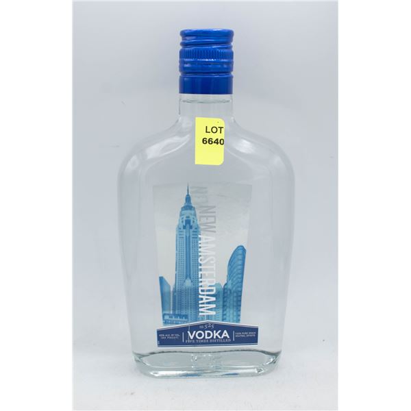 NEW AMSTERDAM VODKA 375ML 40% ABV