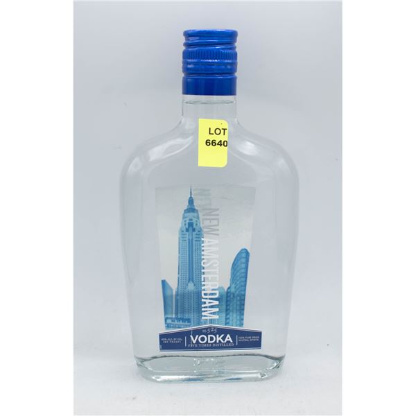 NEW AMSTERDAM VODKA 375ML 40% ABV