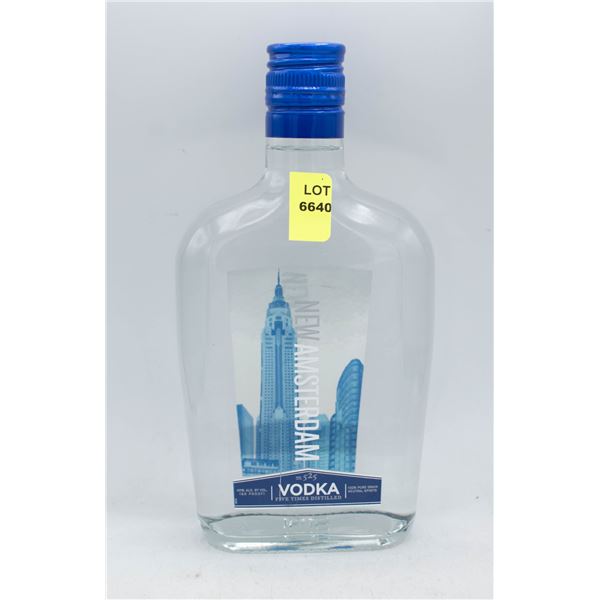 NEW AMSTERDAM VODKA 375ML 40% ABV