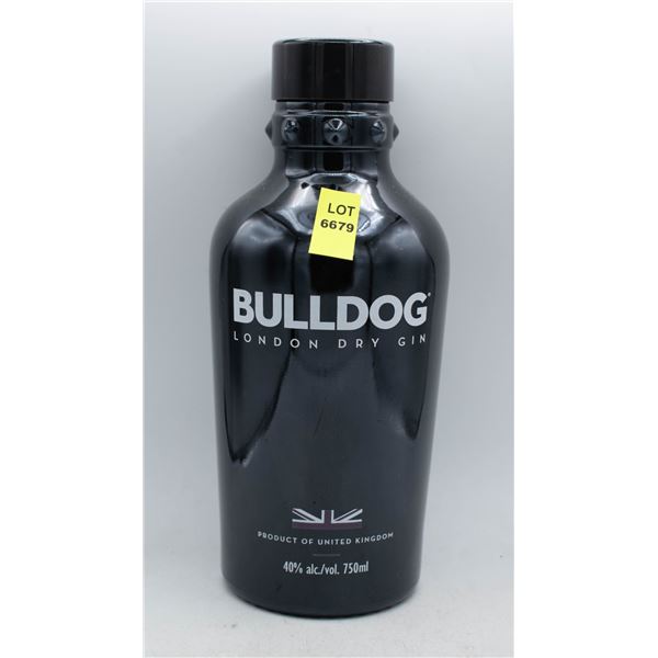BULLDOG LONDON DRY GIN 750ML 40% ABV