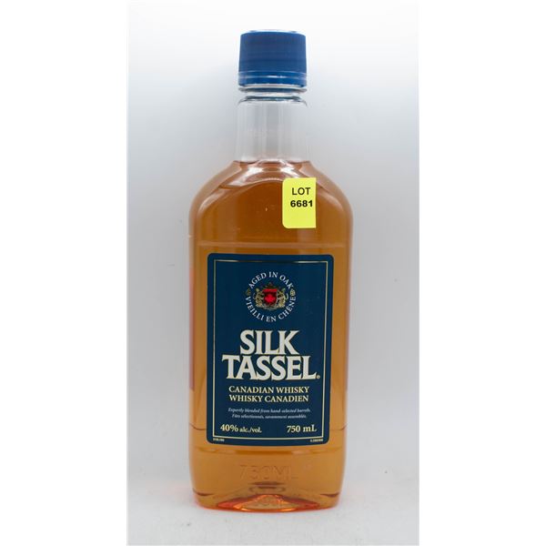 SILK TASSEL CANADIAN WHISKY 750ML 40% ABV