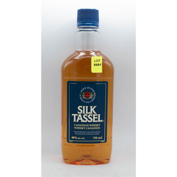 SILK TASSEL CANADIAN WHISKY 750ML 40% ABV