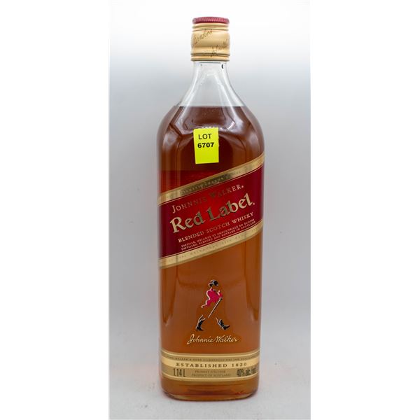 JOHNNIE WALKER RED LABEL BLENDED SCOTCH WHISKY