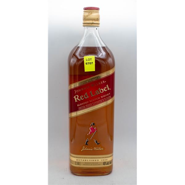 JOHNNIE WALKER RED LABEL BLENDED SCOTCH WHISKY
