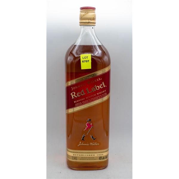 JOHNNIE WALKER RED LABEL BLENDED SCOTCH WHISKY