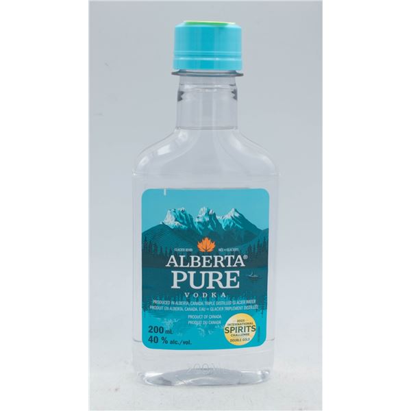 ALBERTA PURE VODKA 200ML 40% ABV