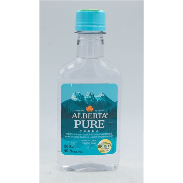 ALBERTA PURE VODKA 200ML 40% ABV