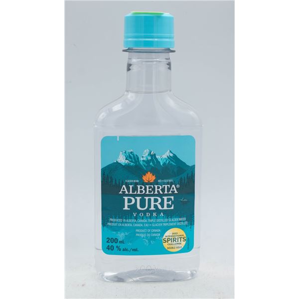 ALBERTA PURE VODKA 200ML 40% ABV