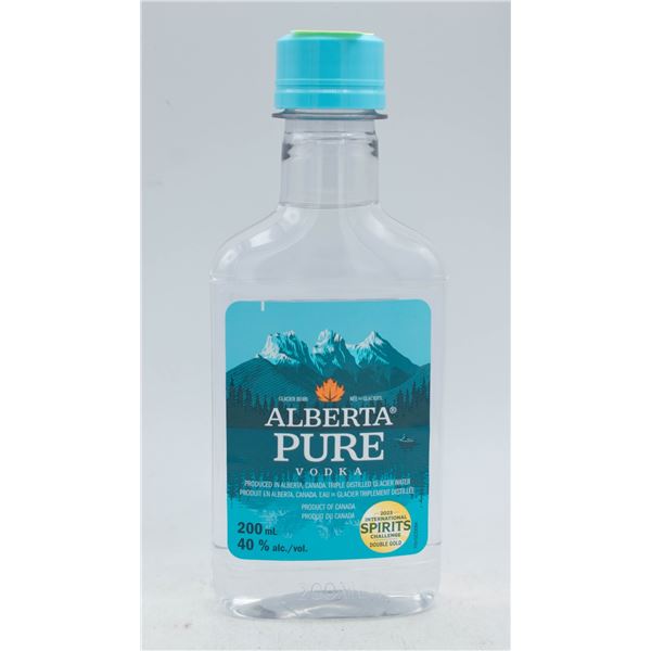 ALBERTA PURE VODKA 200ML 40% ABV
