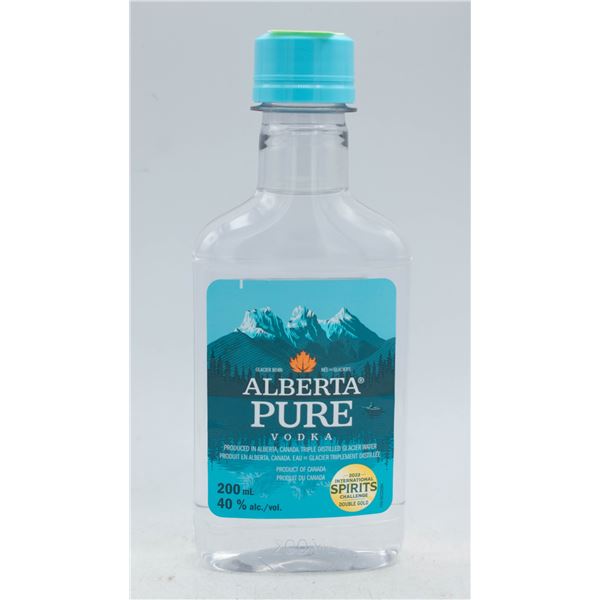ALBERTA PURE VODKA 200ML 40% ABV