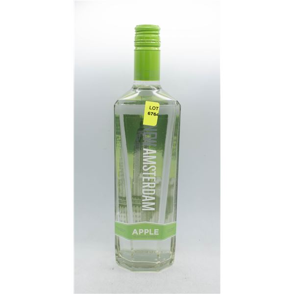 NEW AMSTERDAM APPLE VODKA 750ML 40% ABV