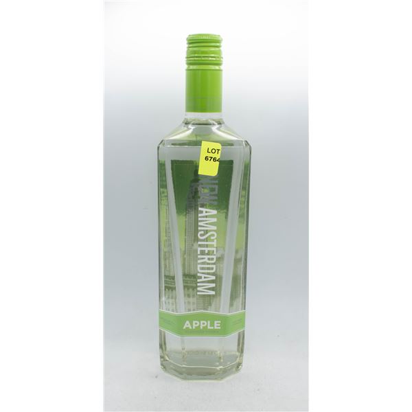 NEW AMSTERDAM APPLE VODKA 750ML 40% ABV