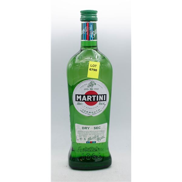 MARTINI DRY SEC VERMOUTH 500ML 18% ABV