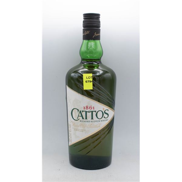 CATTO'S BLENDED IRISH WHISKY 750ML 40% ABV