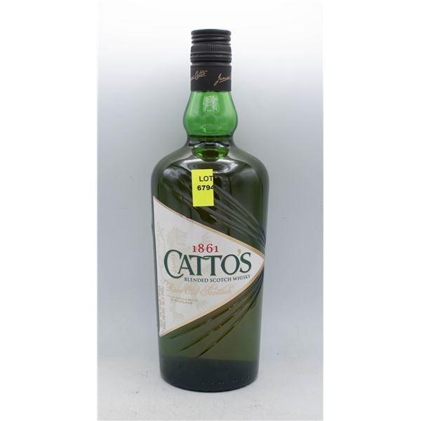 CATTO'S BLENDED IRISH WHISKY 750ML 40% ABV