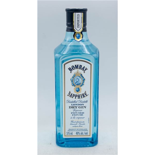 BOMBAY SAPPHIRE LONDON DRY GIN 375ML 40% ABV