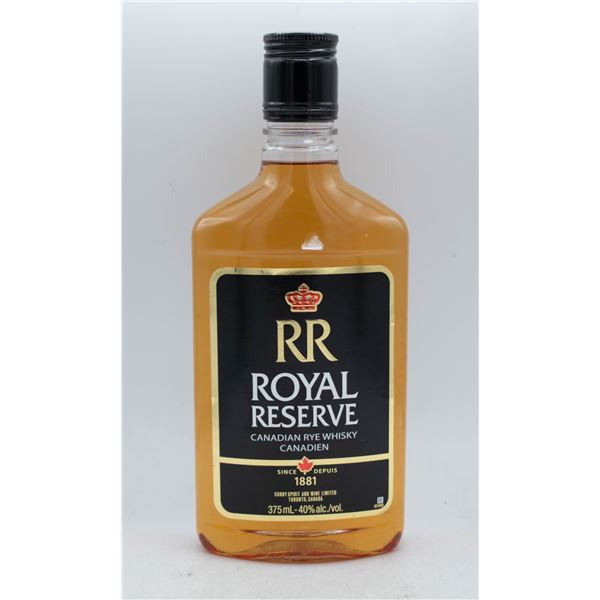 ROYAL RESERVE CANADIAN RYE WHISKY 375ML 40% ABV
