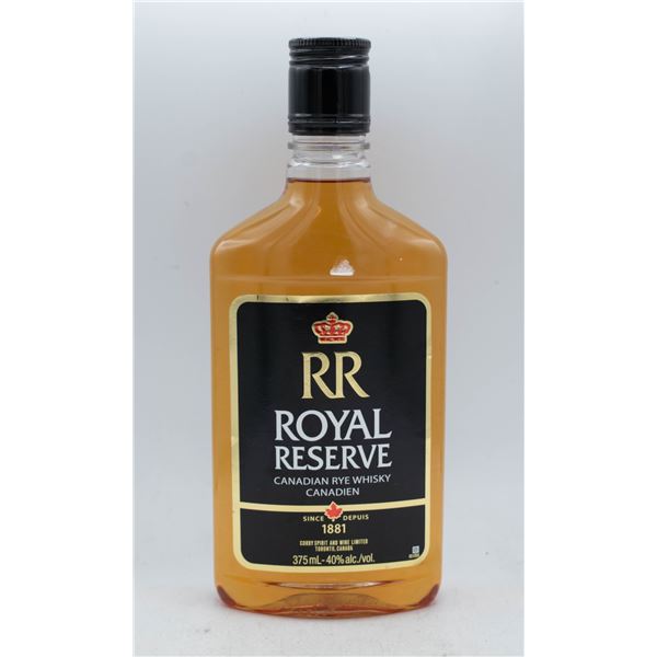 ROYAL RESERVE CANADIAN RYE WHISKY 375ML 40% ABV