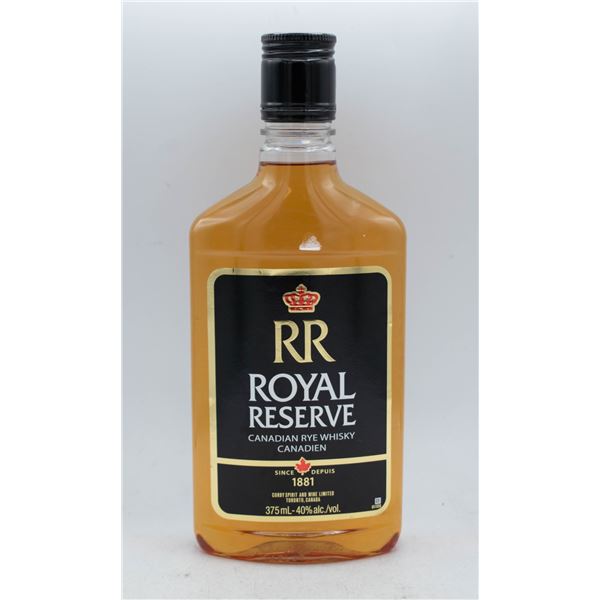 ROYAL RESERVE CANADIAN RYE WHISKY 375ML 40% ABV