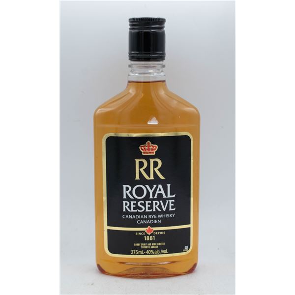 ROYAL RESERVE CANADIAN RYE WHISKY 375ML 40% ABV