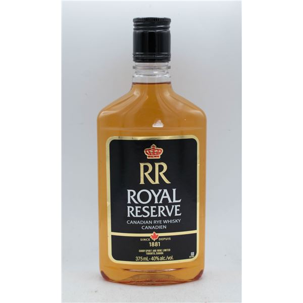 ROYAL RESERVE CANADIAN RYE WHISKY 375ML 40% ABV