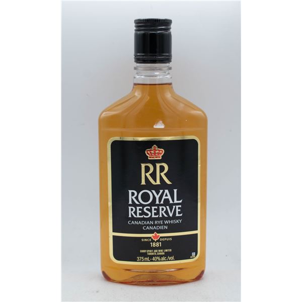 ROYAL RESERVE CANADIAN RYE WHISKY 375ML 40% ABV