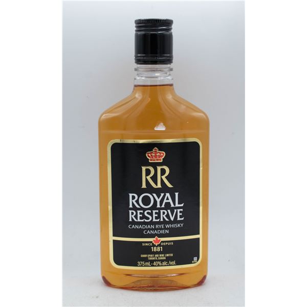 ROYAL RESERVE CANADIAN RYE WHISKY 375ML 40% ABV