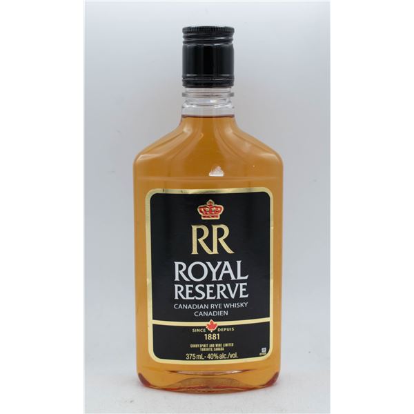 ROYAL RESERVE CANADIAN RYE WHISKY 375ML 40% ABV