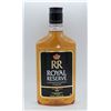Image 1 : ROYAL RESERVE CANADIAN RYE WHISKY 375ML 40% ABV