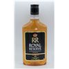Image 1 : ROYAL RESERVE CANADIAN RYE WHISKY 375ML 40% ABV